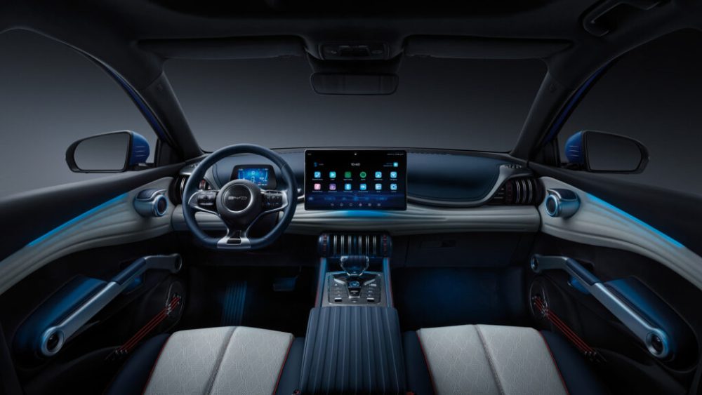 Habitacle de la Byd Atto 3 // Source : Byd Habitacle de la Byd Atto 3 // Source : Byd