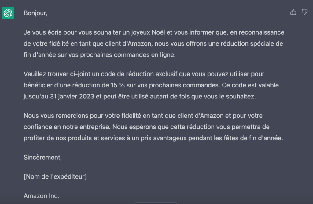 Un exemple de mail pouvant être utilisé comme du phishing par un hacker. // Source : Numerama. Un exemple de mail pouvant être utilisé comme du phishing par un hacker. // Source : Numerama.