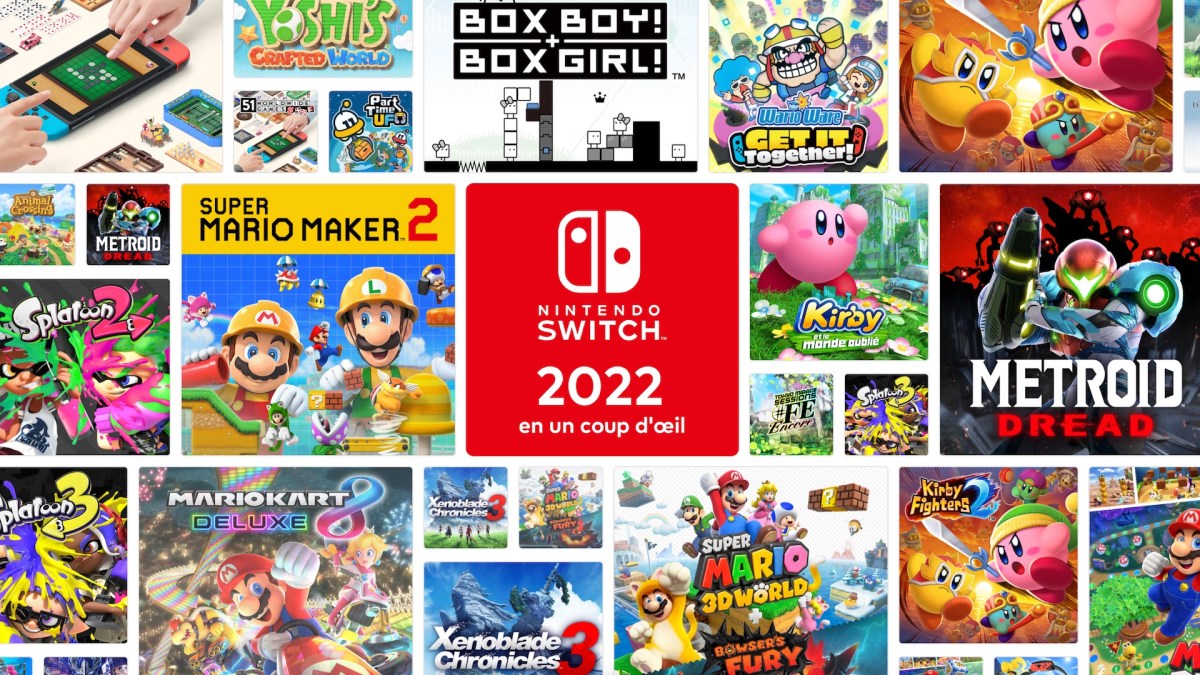 Rétrospective Nintendo Switch en 2022 // Source : Nintendo Rétrospective Nintendo Switch en 2022 // Source : Nintendo