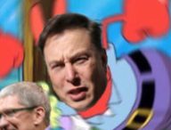 Elon Musk Tim Cook // Source : Nino Barbey / Numerama Elon Musk Tim Cook // Source : Nino Barbey / Numerama