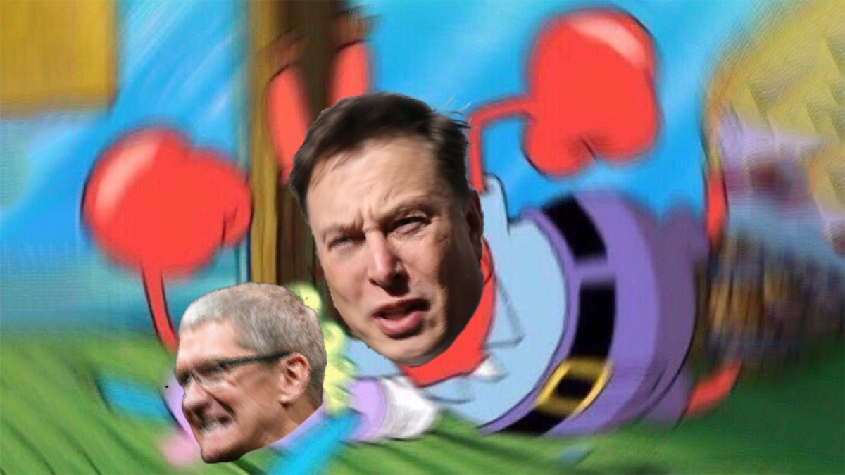 Elon Musk Tim Cook // Source : Nino Barbey / Numerama Elon Musk Tim Cook // Source : Nino Barbey / Numerama