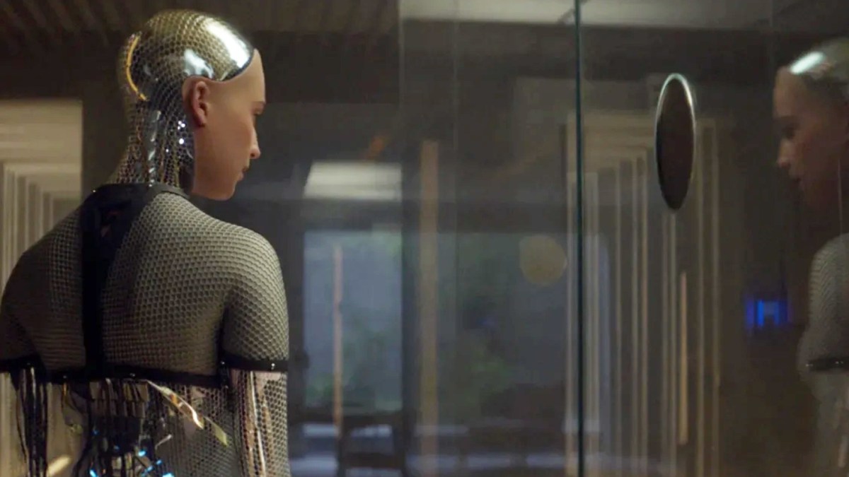 Source : Ex Machina (film d'Alex Garland avec Alicia Vikander) Source : Ex Machina (film d'Alex Garland avec Alicia Vikander)
