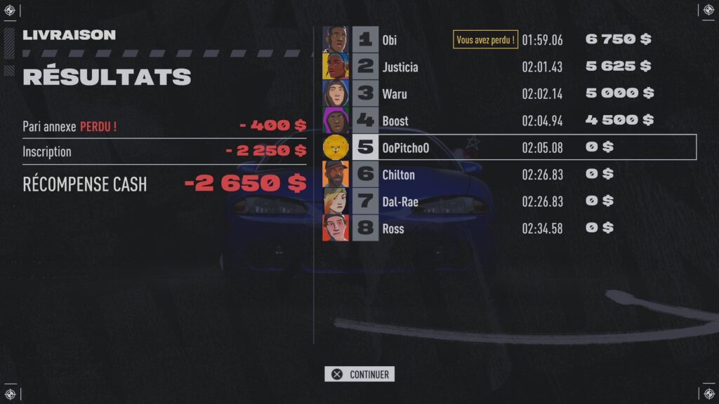 Need for Speed Unbound // Source : Capture PS5 Need for Speed Unbound // Source : Capture PS5