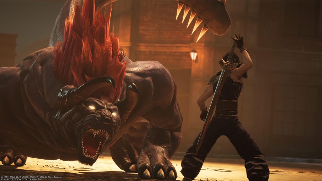 Crisis Core - Final Fantasy VII - Reunion // Source : Capture PS5 Crisis Core - Final Fantasy VII - Reunion // Source : Capture PS5