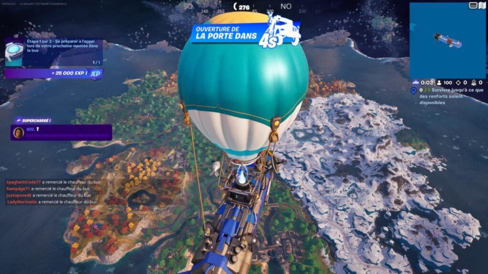 Fortnite sous Unreal Engine 5.1 // Source : Capture PS5 Fortnite sous Unreal Engine 5.1 // Source : Capture PS5