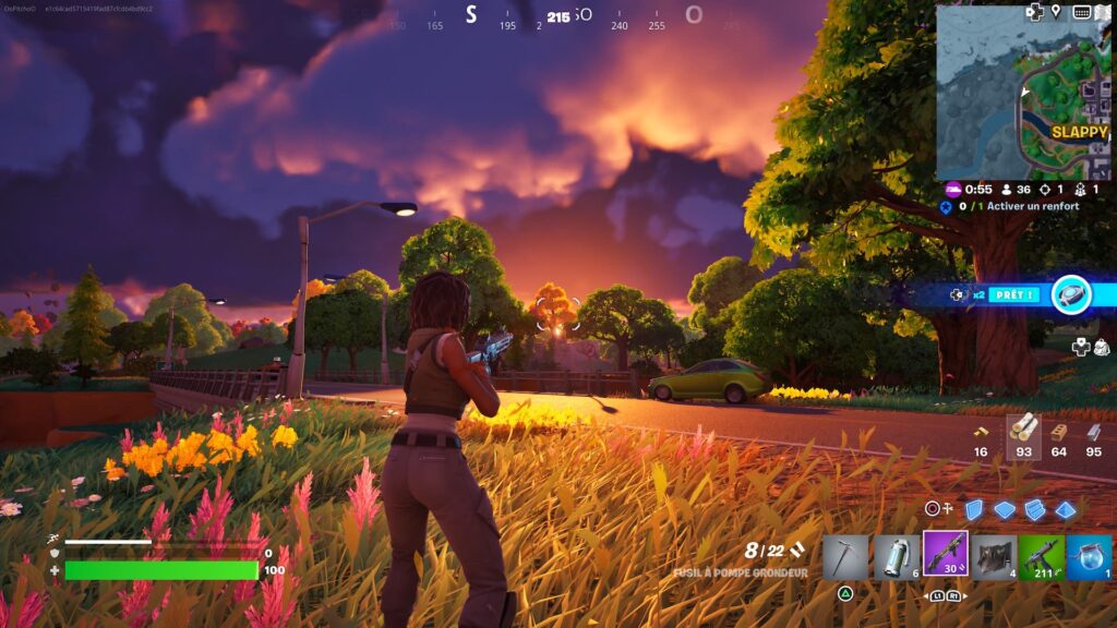 Fortnite sous Unreal Engine 5.1 // Source : Capture PS5 Fortnite sous Unreal Engine 5.1 // Source : Capture PS5