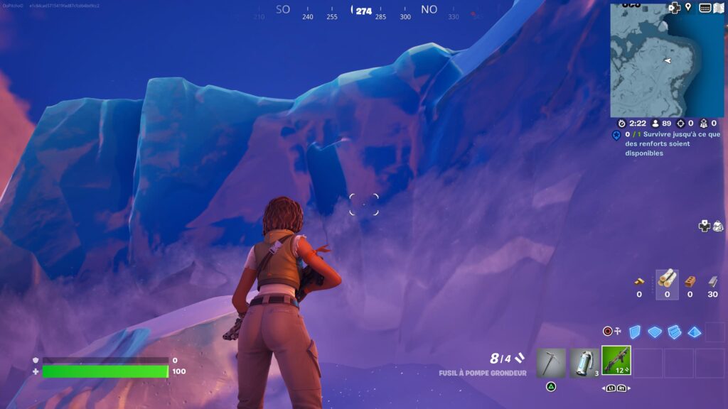 Fortnite sous Unreal Engine 5.1 // Source : Capture PS5 Fortnite sous Unreal Engine 5.1 // Source : Capture PS5