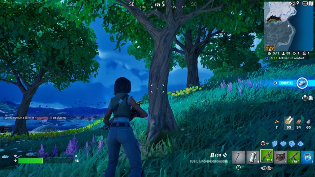 Fortnite sous Unreal Engine 5.1 // Source : Capture PS5 Fortnite sous Unreal Engine 5.1 // Source : Capture PS5
