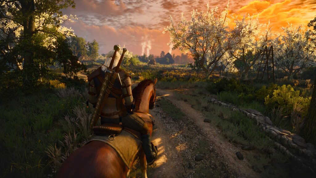 The Witcher 3: Wild Hunt sur PS5 // Source : Capture PS5 The Witcher 3: Wild Hunt sur PS5 // Source : Capture PS5