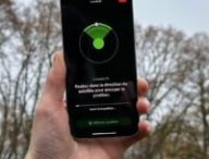 La fonction SOS d'urgence par satellite des iPhone 14. // Source : Numerama