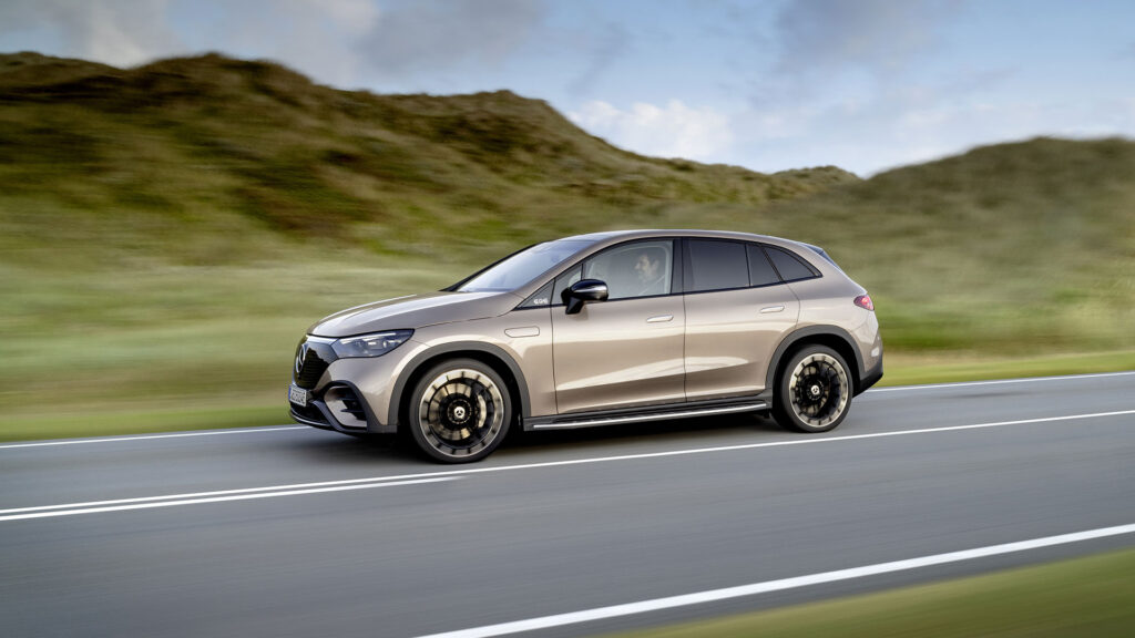 Mercedes EQE SUV // Source : Mercedes Mercedes EQE SUV // Source : Mercedes