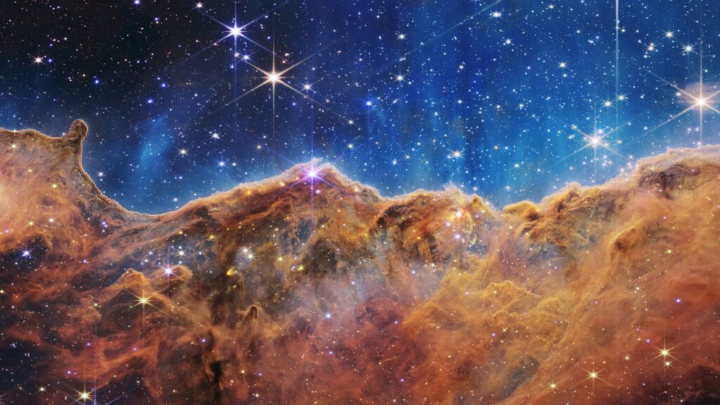 Nébuleuse de la Carène. // Source : NASA, ESA, CSA, and STScI Nébuleuse de la Carène. // Source : NASA, ESA, CSA, and STScI
