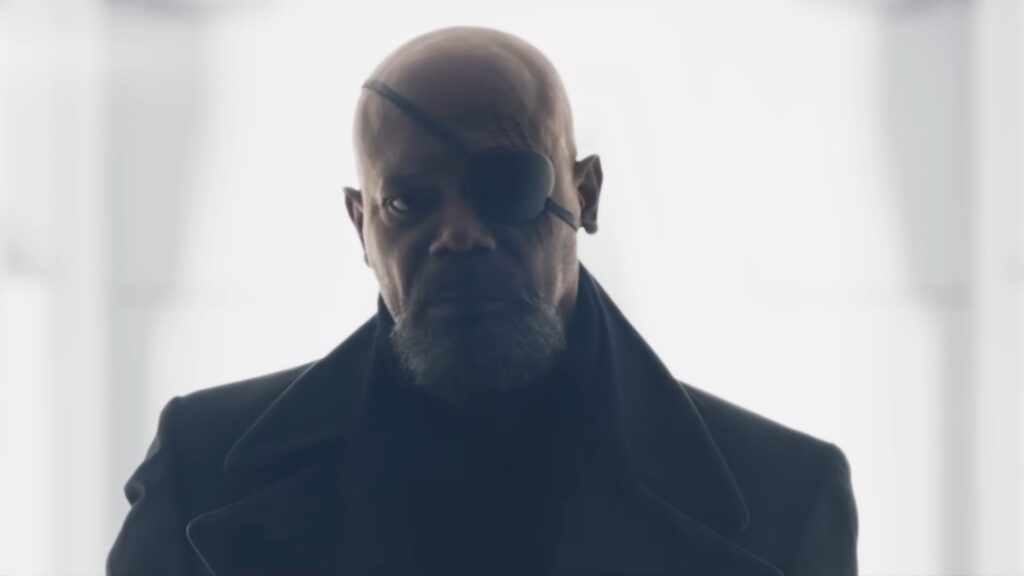 Nick Fury dans Secret Invasion // Source : Marvel, Disney+ Nick Fury dans Secret Invasion // Source : Marvel, Disney+