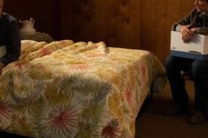 Steve Carell face à Domhnall Gleeson dans The Patient // Source : FX/Disney+