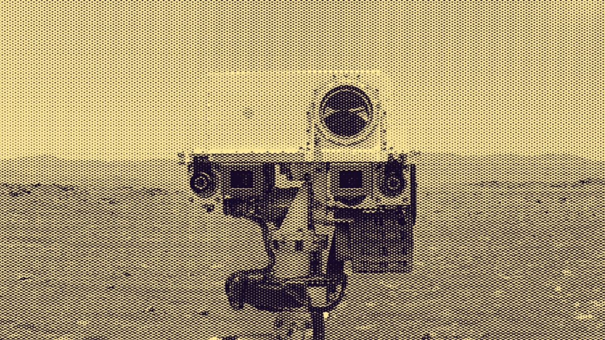 Perseverance sur Mars. // Source : Flickr/CC/Kevin Gill (photo recadrée et modifiée avec Canva) Perseverance sur Mars. // Source : Flickr/CC/Kevin Gill (photo recadrée et modifiée avec Canva)