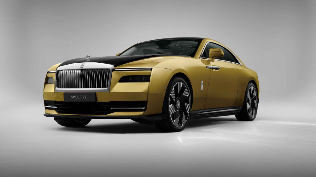 Rolls-Royce Spectre 100 % électrique // Source : Rolls-Royce Rolls-Royce Spectre 100 % électrique // Source : Rolls-Royce