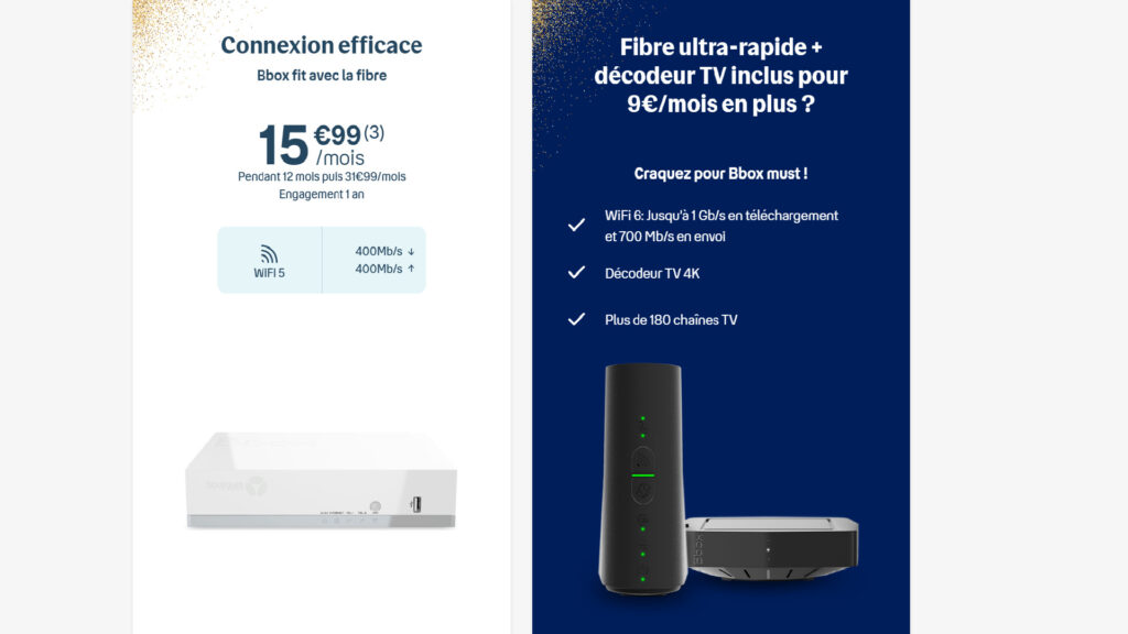 La Bbox Must est aussi disponible avec un décodeur TV 4K // Source : Bouygues La Bbox Must est aussi disponible avec un décodeur TV 4K // Source : Bouygues