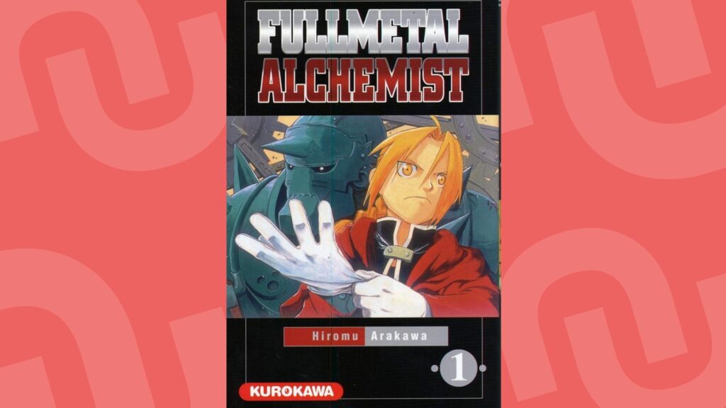 Couverture du premier tome de Fullmetal Alchemist Couverture du premier tome de Fullmetal Alchemist