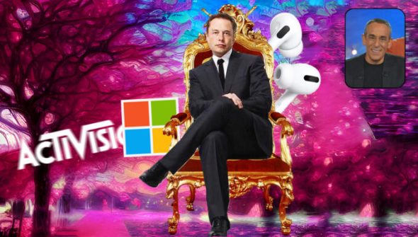 Elon Musk, roi de la tech en 2022. // Source : Numerama