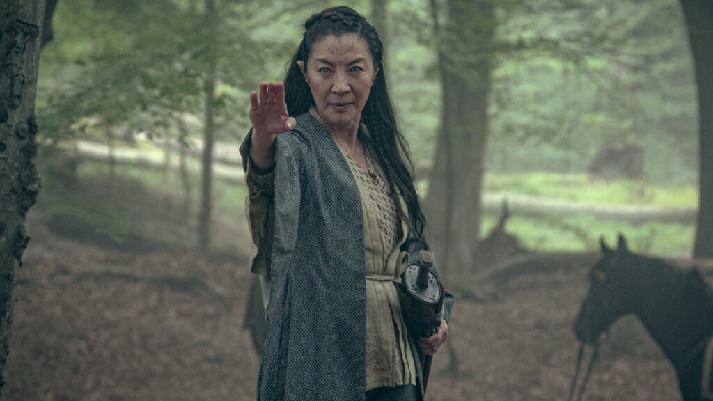 Michelle Yeoh dans Blood Origin // Source : Netflix Michelle Yeoh dans Blood Origin // Source : Netflix