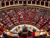 L&rsquo;hémicycle parlementaire. // Source: Assemblée nationale