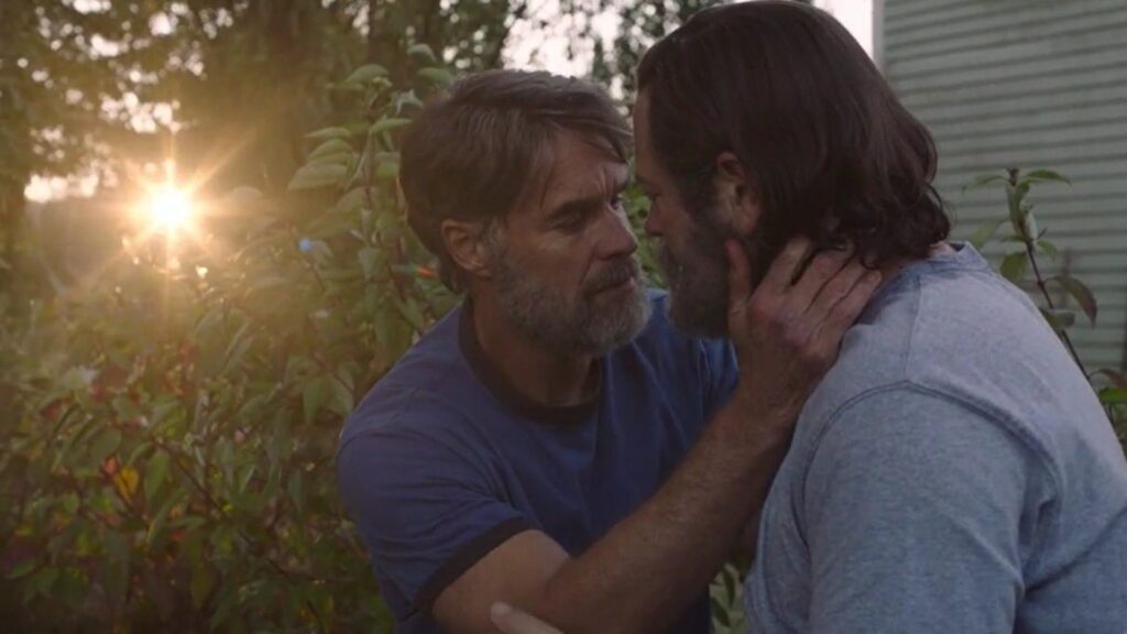 Frank et Bill dans l'épisode 3 de The Last of Us. // Source : HBO Frank et Bill dans l'épisode 3 de The Last of Us. // Source : HBO