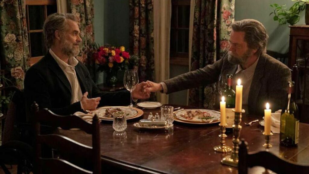 « C'est horrible, mais romantique » déclare Frank à la fin. // Source : HBO « C'est horrible, mais romantique » déclare Frank à la fin. // Source : HBO