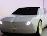 BMW i Vision Dee en attente  // Source : BMW