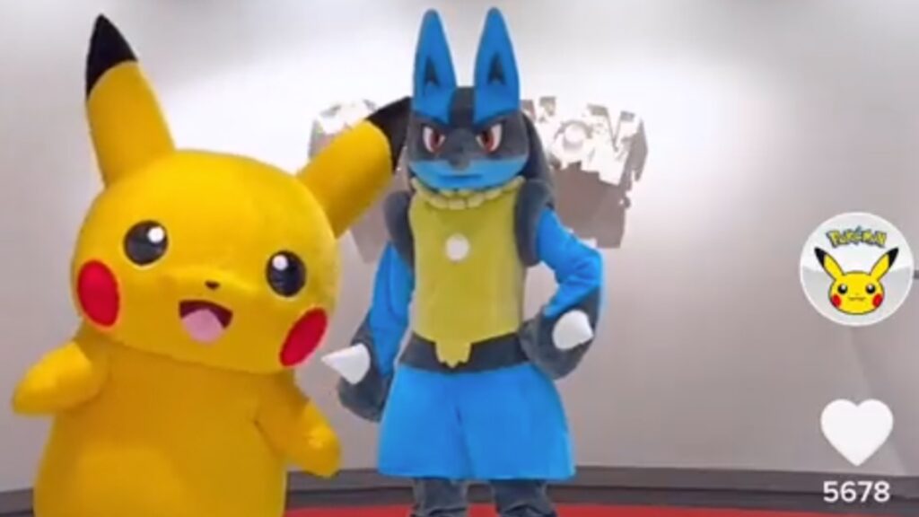 Pikachu qui jure sur TikTok // Source : Capture Twitter Pikachu qui jure sur TikTok // Source : Capture Twitter