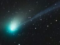 Comète ZTF. // Source : Óscar Martín Mesonero (Organización Salmantina de la Astronáutica y el Espacio)/Nasa