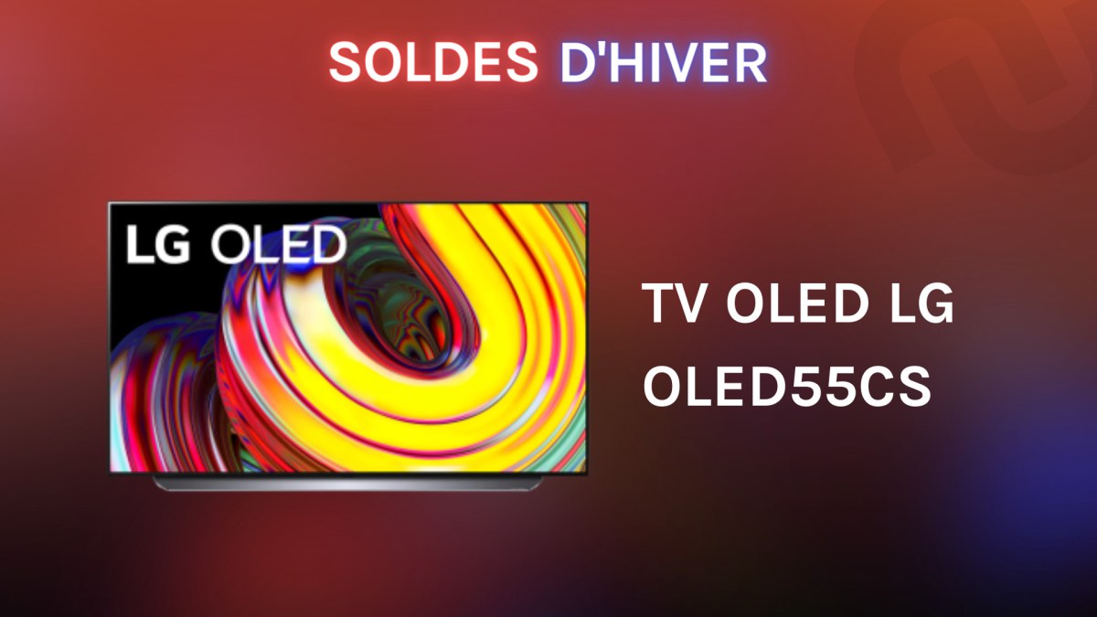 TV OLED LG OLED55CS // Source : Numerama TV OLED LG OLED55CS // Source : Numerama