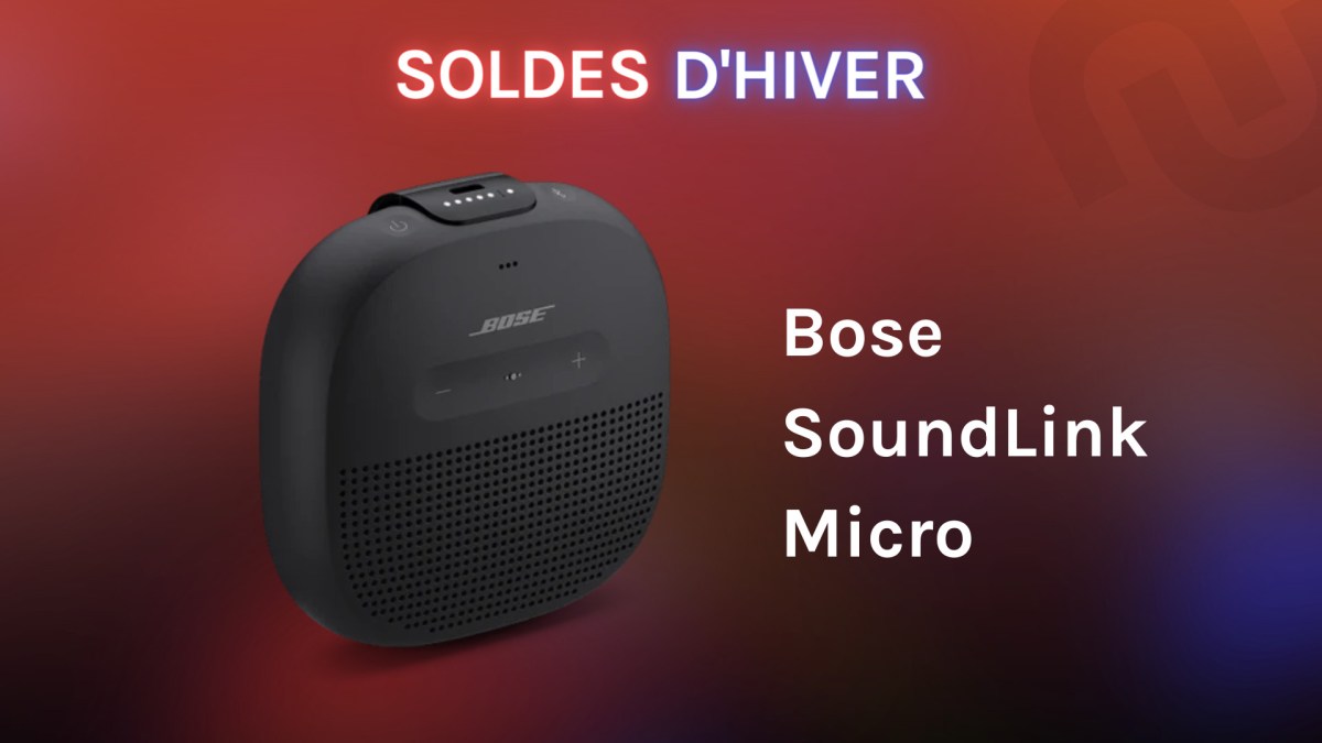 Bose SoundLink Micro // Source : Numerama Bose SoundLink Micro // Source : Numerama