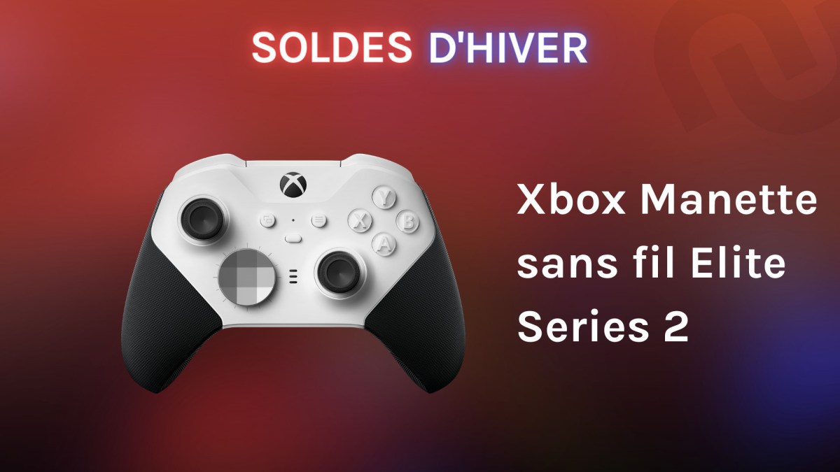 Xbox Manette sans fil Elite Series 2 // Source : Numerama Xbox Manette sans fil Elite Series 2 // Source : Numerama