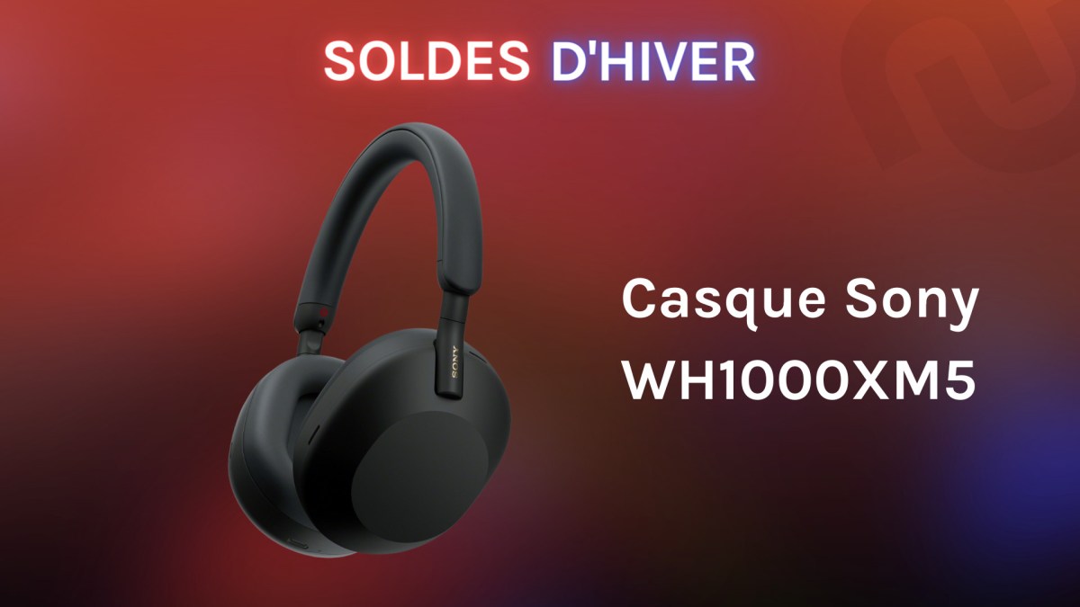 Casque Sony WH1000XM5 // Source : Numerama Casque Sony WH1000XM5 // Source : Numerama
