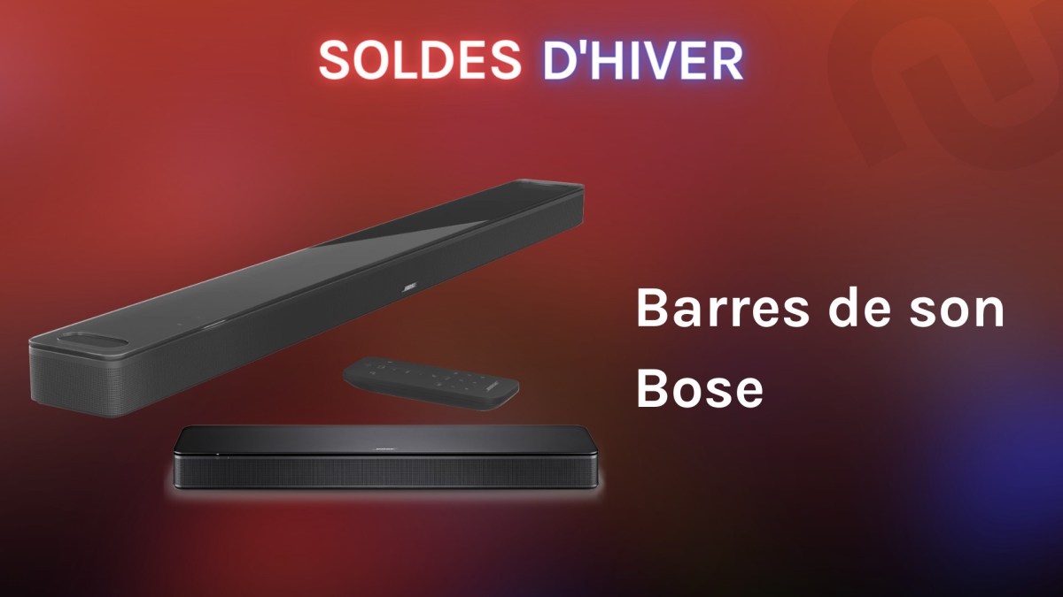 Barre de son Bose // Source : Numerama Barre de son Bose // Source : Numerama