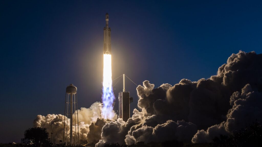 décollage Falcon Heavy décollage Falcon Heavy