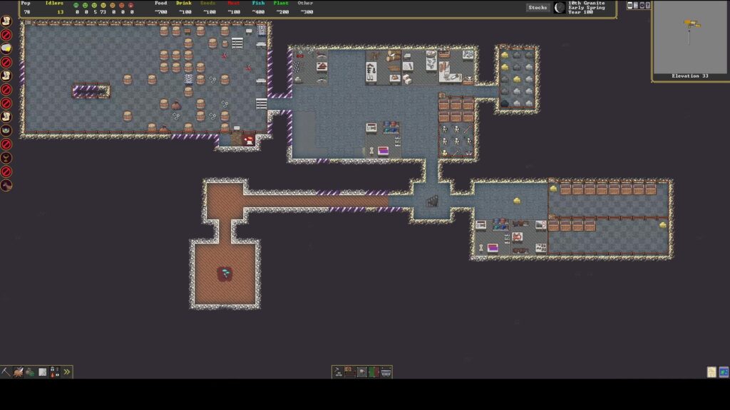 Dwarf Fortress // source : capture officielle Dwarf Fortress // source : capture officielle