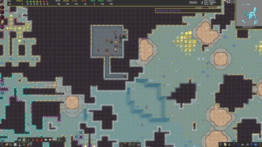 Dwarf Fortress // source : capture officielle Dwarf Fortress // source : capture officielle