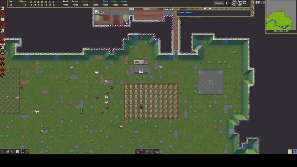 Dwarf Fortress // source : capture officielle Dwarf Fortress // source : capture officielle