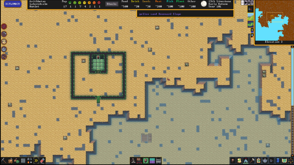Dwarf Fortress // source : capture officielle Dwarf Fortress // source : capture officielle