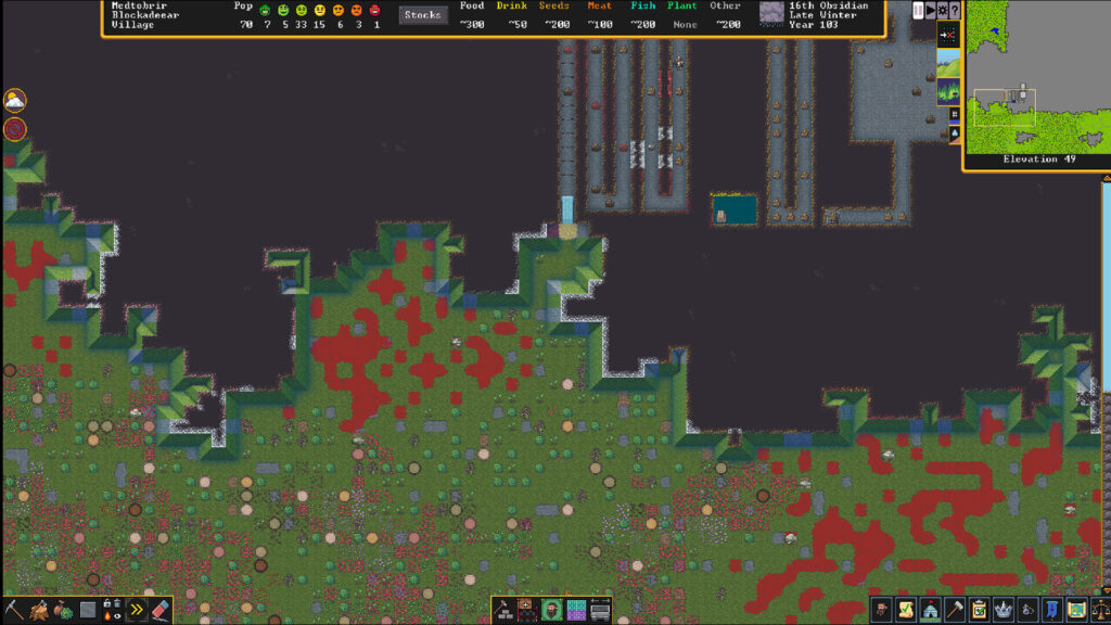 Dwarf Fortress // source : capture officielle Dwarf Fortress // source : capture officielle