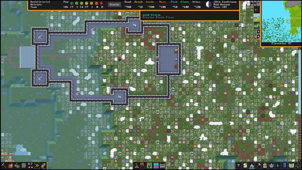 Dwarf Fortress // source : capture officielle Dwarf Fortress // source : capture officielle