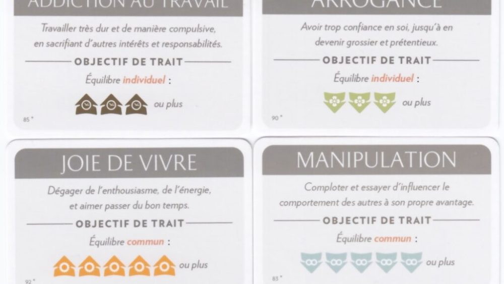 Exemples de traits de caractère. Exemples de traits de caractère.