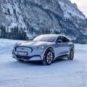 Ford Mustang Mach-e sur la neige // Source : Ford Ford Mustang Mach-e sur la neige // Source : Ford