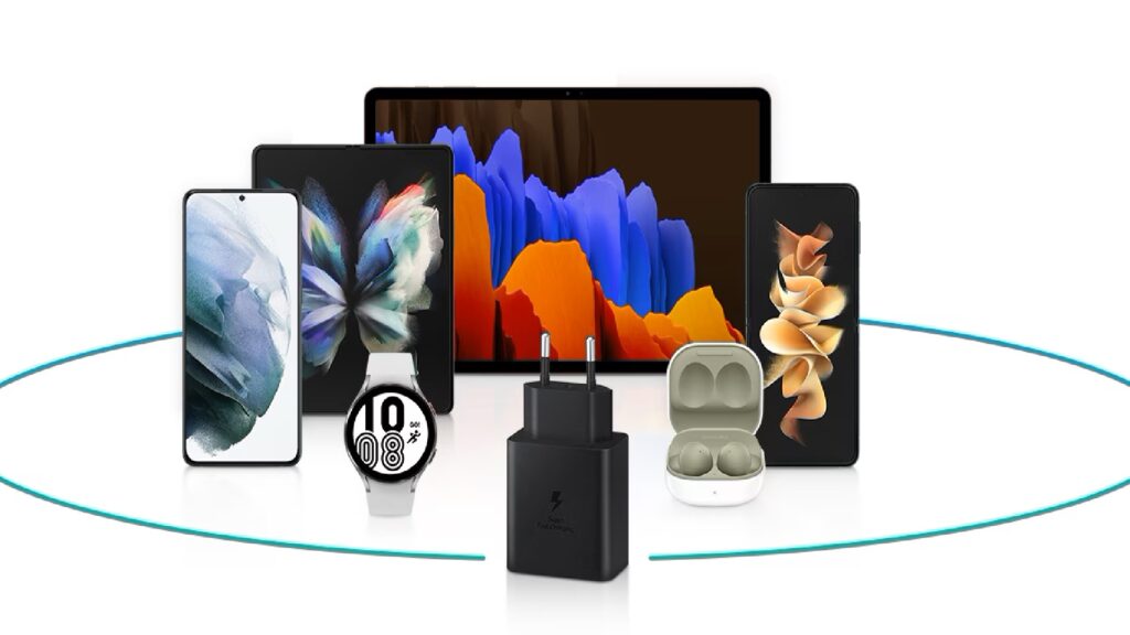 Chargeur Secteur 45W Ultra Rapide // Source : Samsung Chargeur Secteur 45W Ultra Rapide // Source : Samsung