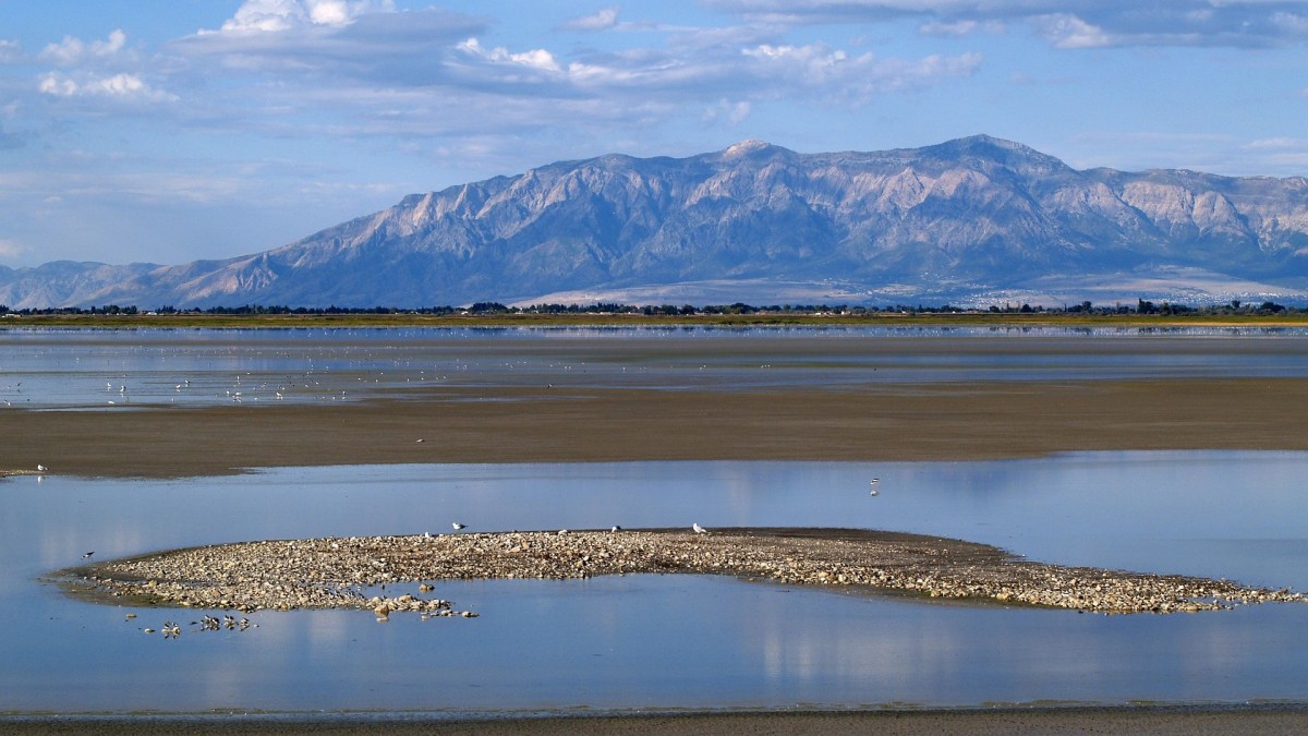 Grand lac salé // Source : Pixabay Grand lac salé // Source : Pixabay