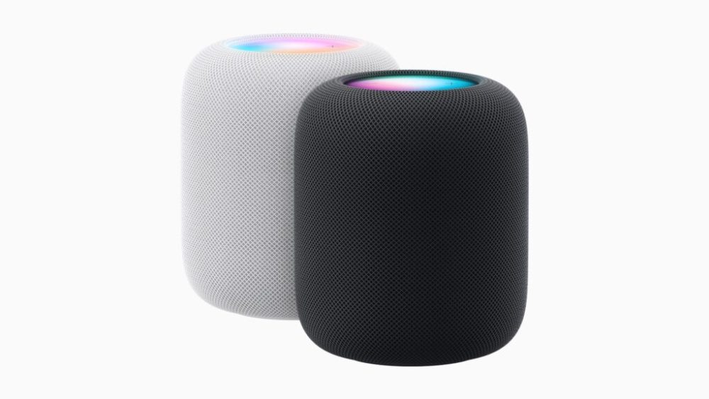 Les deux couleurs du HomePod 2023. // Source : Apple