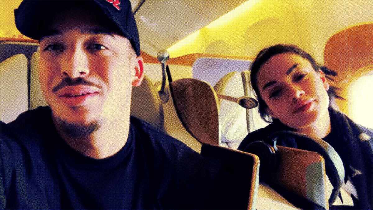 Laurent et Jazz Correira // Source : YouTube / JLC Family Laurent et Jazz Correira // Source : YouTube / JLC Family
