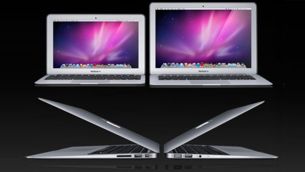 Le MacBook Air de 2010 a été lancé en deux tailles. // Source : Apple Le MacBook Air de 2010 a été lancé en deux tailles. // Source : Apple