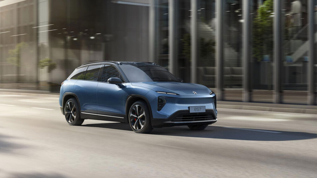 Nio ES7 ou EL7 en Europe // Source : Nio Nio ES7 ou EL7 en Europe // Source : Nio